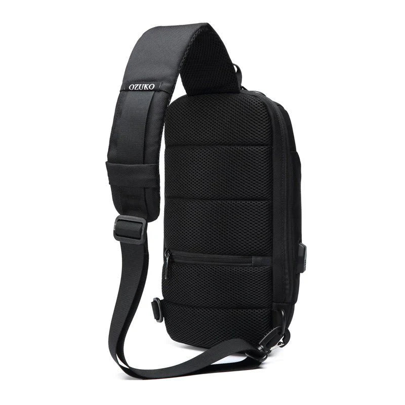 Anti-Diefstal Crossbody Tas met USB Oplaadpoort & RFID Bescherming