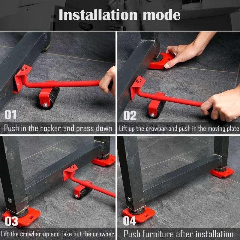 MeubelMover™ Pro – Zware Meubels Verplaatsen Zonder Tillen (150KG)