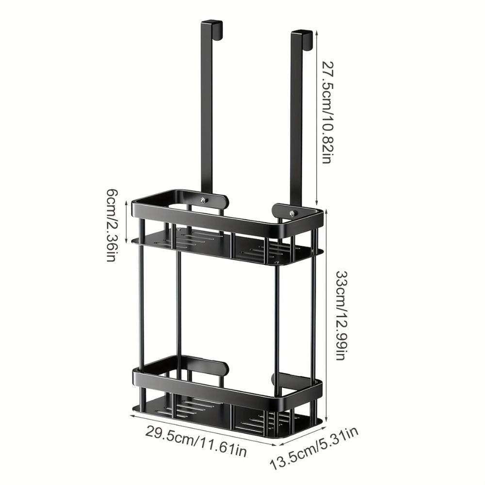 Meer Ruimte, Minder Rommel – Hangende RVS Badkamer Organizer