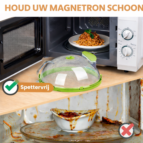 PureCover™ – Magnetron Spatdeksel (10 Inch)