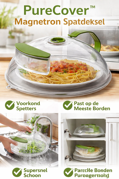 PureCover™ – Magnetron Spatdeksel (10 Inch)