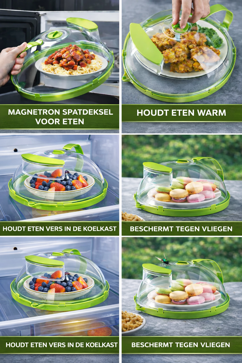 PureCover™ – Magnetron Spatdeksel (10 Inch)