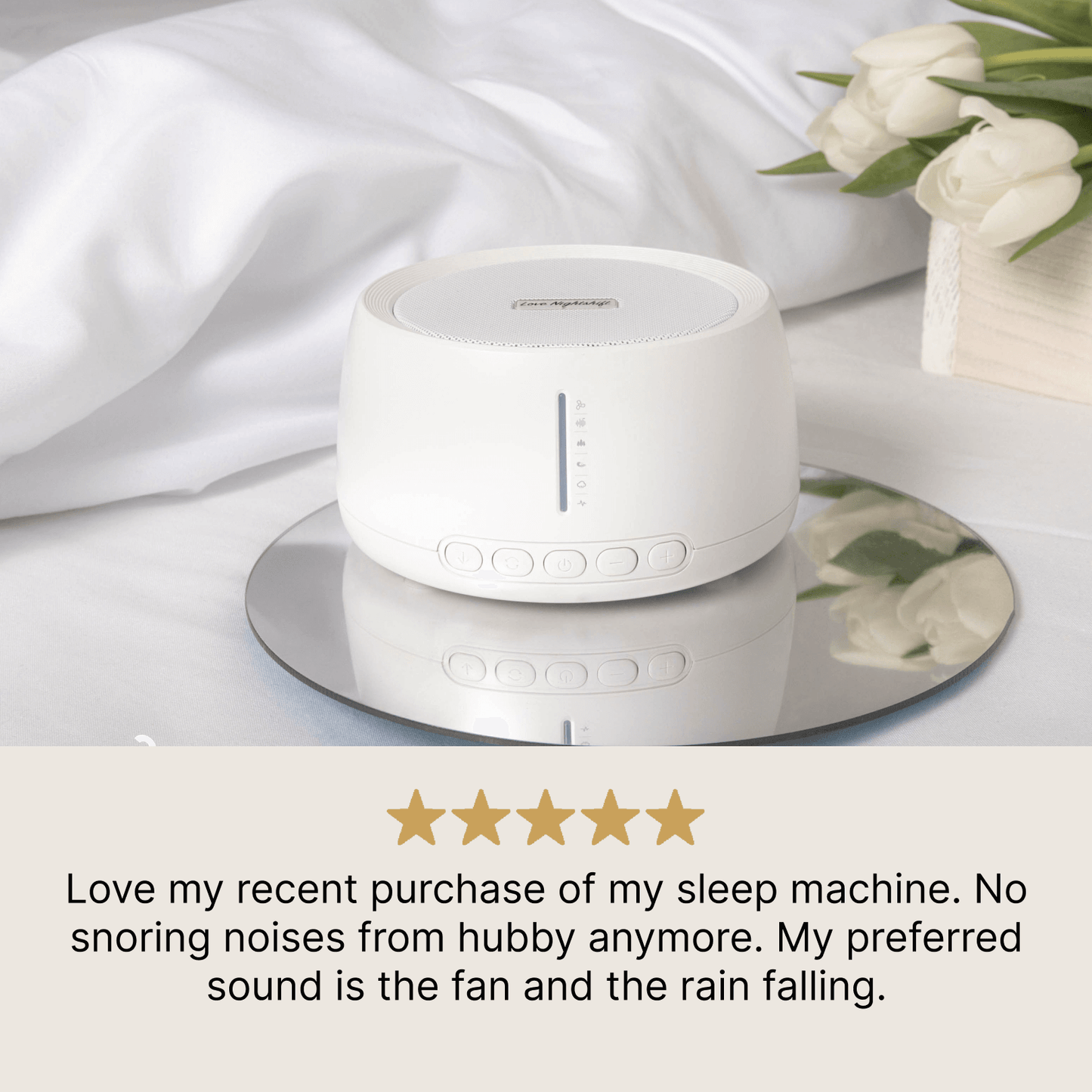 SleepWave™ White Noise Machine – Val Sneller In Slaap Met 30 Rustgevende Geluiden
