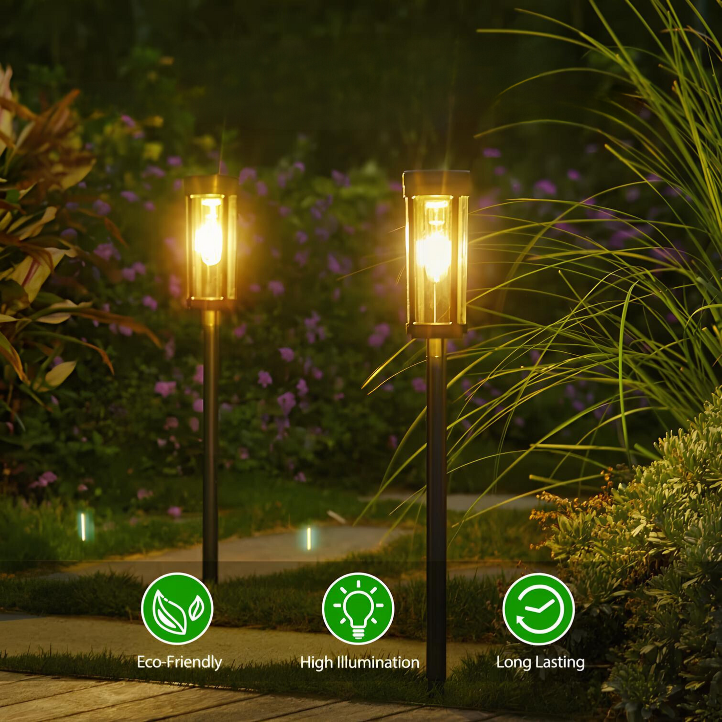 Nooit Meer een Donkere Tuin – Automatisch Warm Licht Zonder Kabels