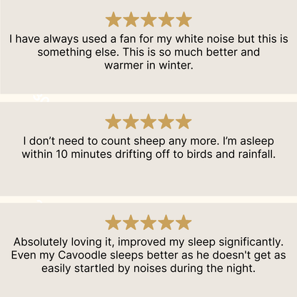 SleepWave™ White Noise Machine – Val Sneller In Slaap Met 30 Rustgevende Geluiden