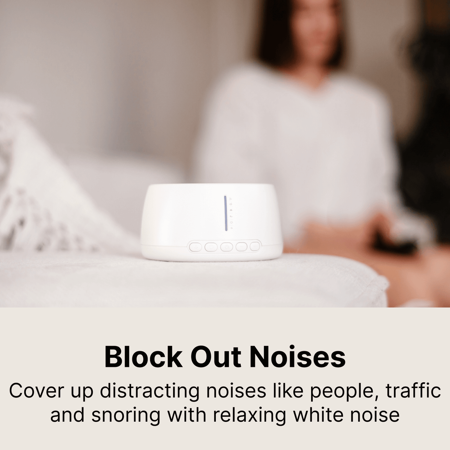 SleepWave™ White Noise Machine – Val Sneller In Slaap Met 30 Rustgevende Geluiden
