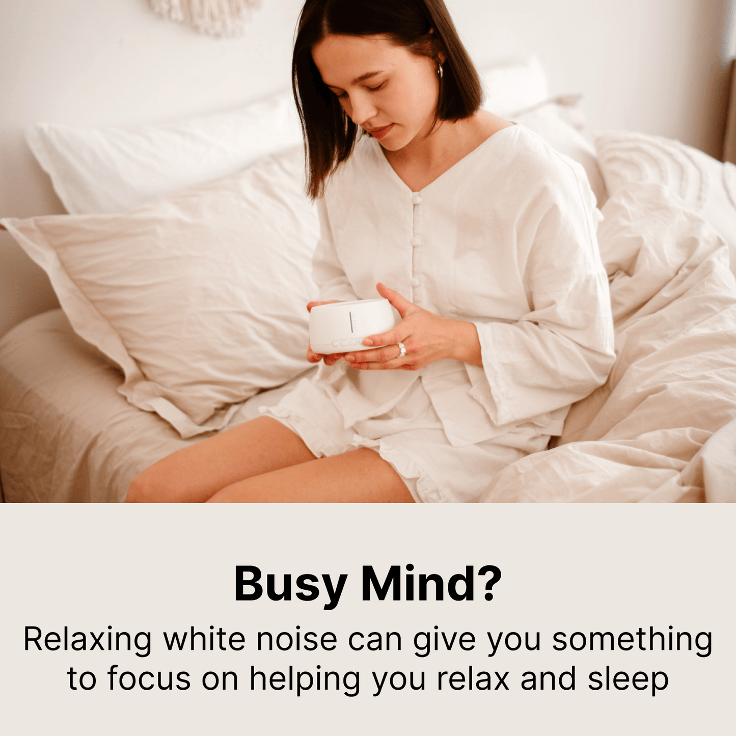 SleepWave™ White Noise Machine – Val Sneller In Slaap Met 30 Rustgevende Geluiden