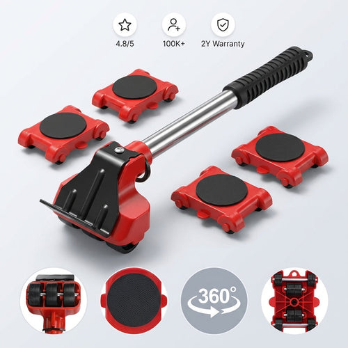 MeubelMover™ Pro – Zware Meubels Verplaatsen Zonder Tillen (150KG)