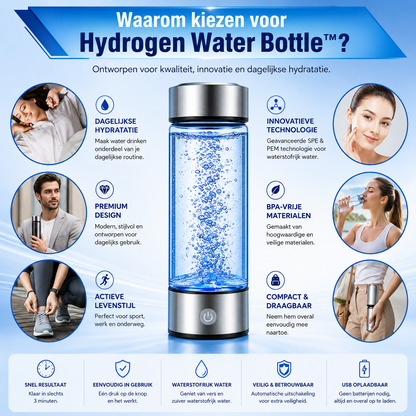 Hydrogen Water Bottle™