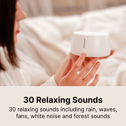 SleepWave™ White Noise Machine – Val Sneller In Slaap Met 30 Rustgevende Geluiden