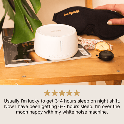 SleepWave™ White Noise Machine – Val Sneller In Slaap Met 30 Rustgevende Geluiden