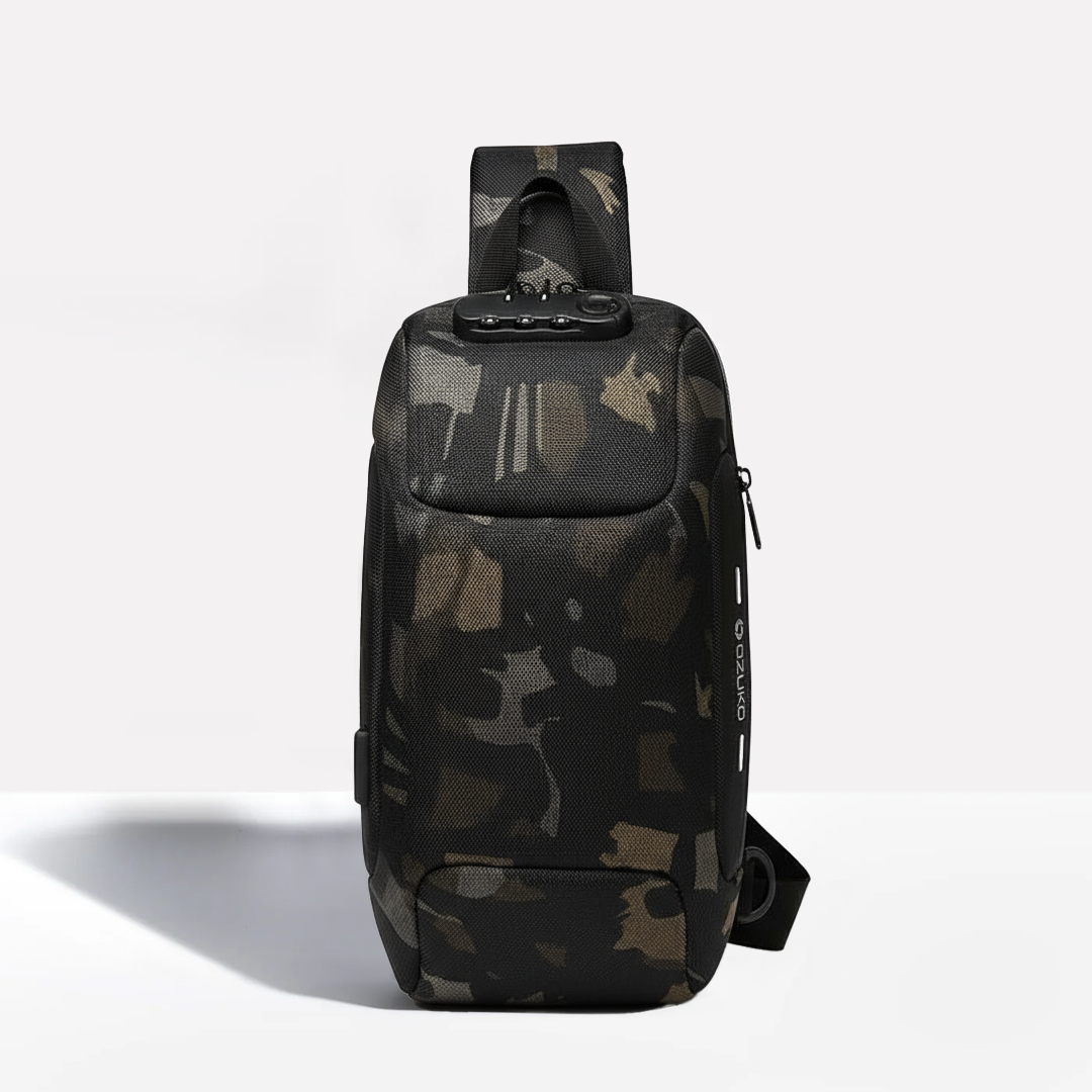 Anti-Diefstal Crossbody Tas met USB Oplaadpoort & RFID Bescherming