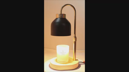 Luxe Kaars Warmer Lamp met Timer & 2 Wax Smeltbollen – Veilig, Rookvrij & Perfect Cadeau