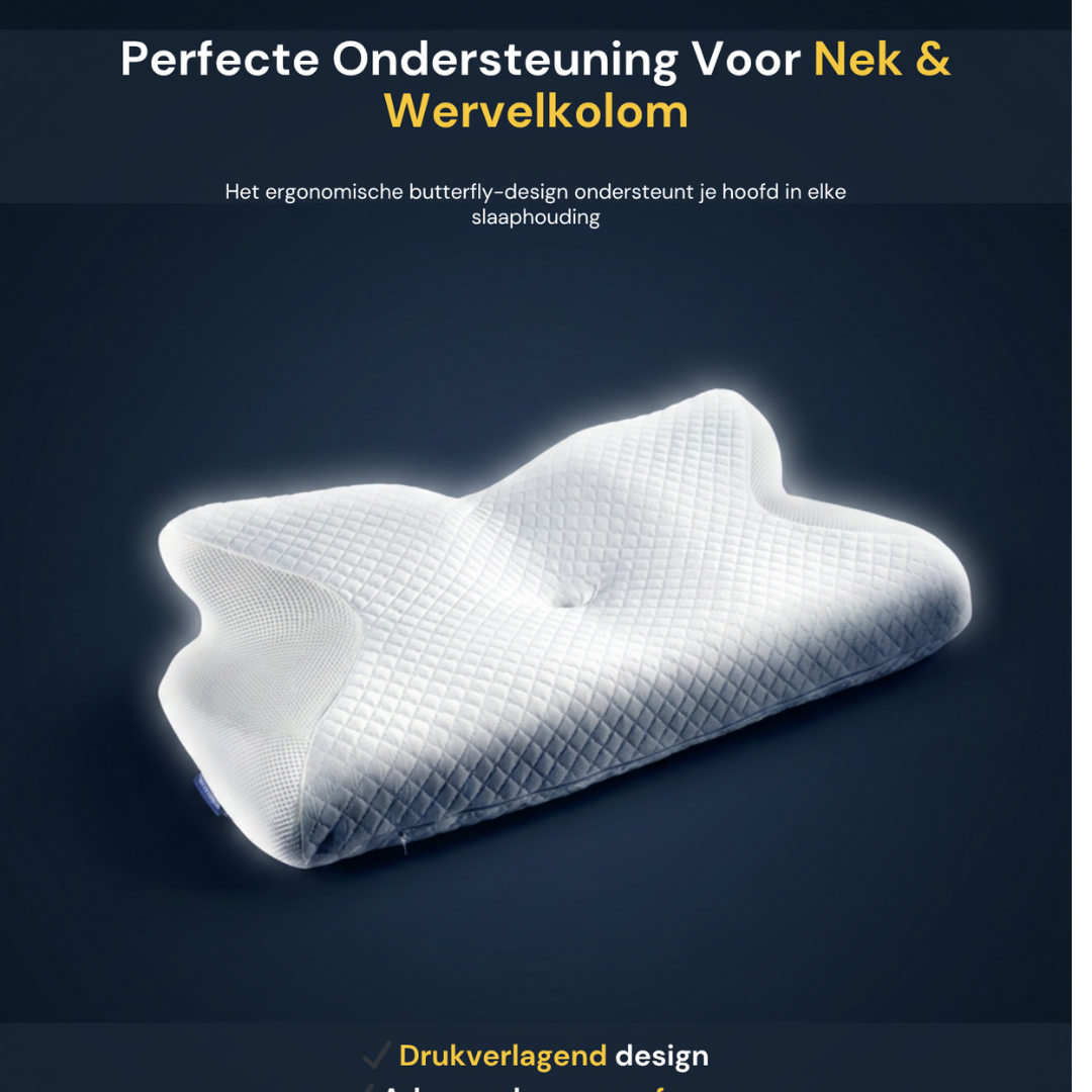 CozyRest® Ergonomisch Nekpijn Kussen