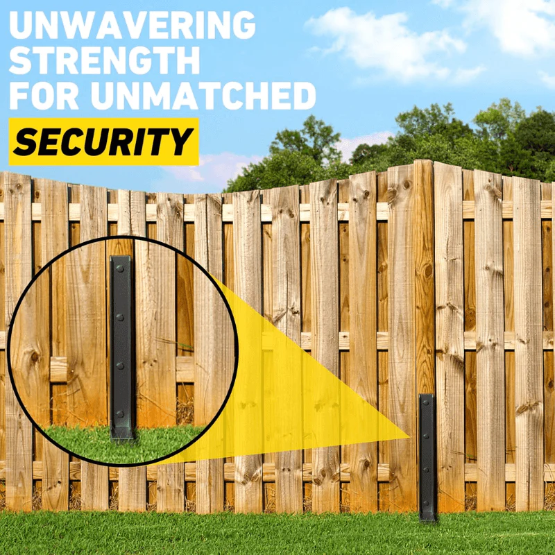 Maak jouw scheve schutting weer kaarsrecht – zonder graafwerk!